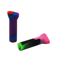 33mm glass Silicone Filter Tips Mouth pieces Rolling Paper Tips Smoking Accessories multiple patterns logo customized